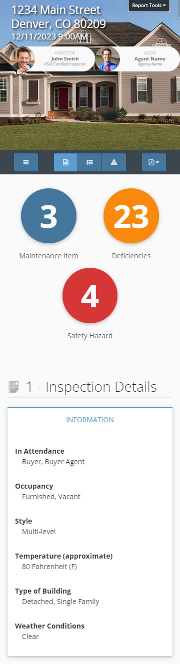 your report can be viewed on any device!